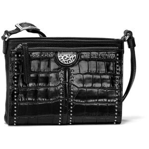 Brighton black Cross Body Organizer bag